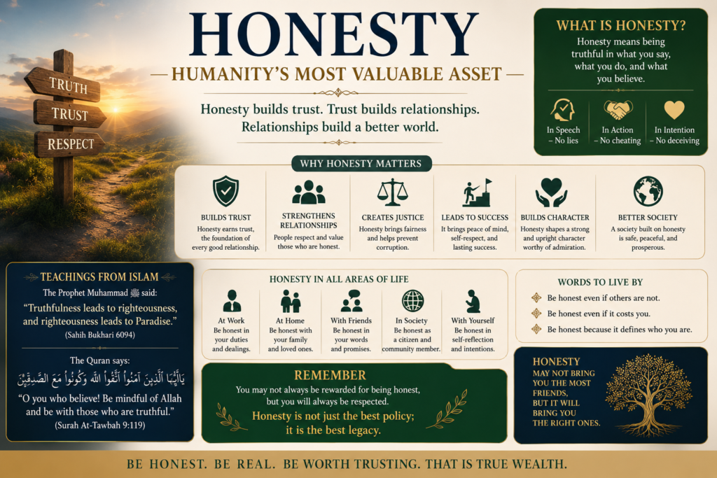 Honesty — Humanity’s Most Valuable Asset